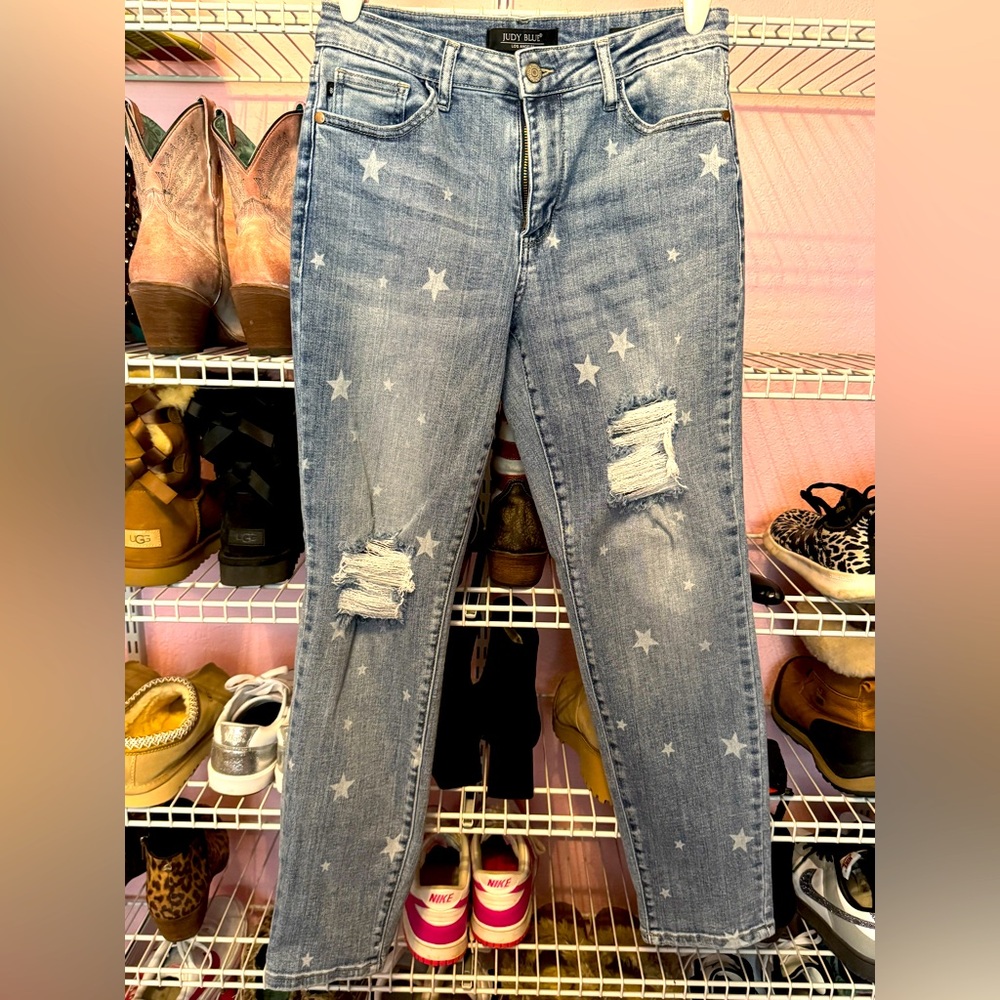 Judy Blue star ⭐️ jeans, size 7/28